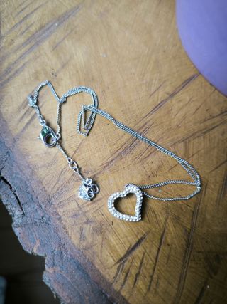 Colgante corazón Swarovski