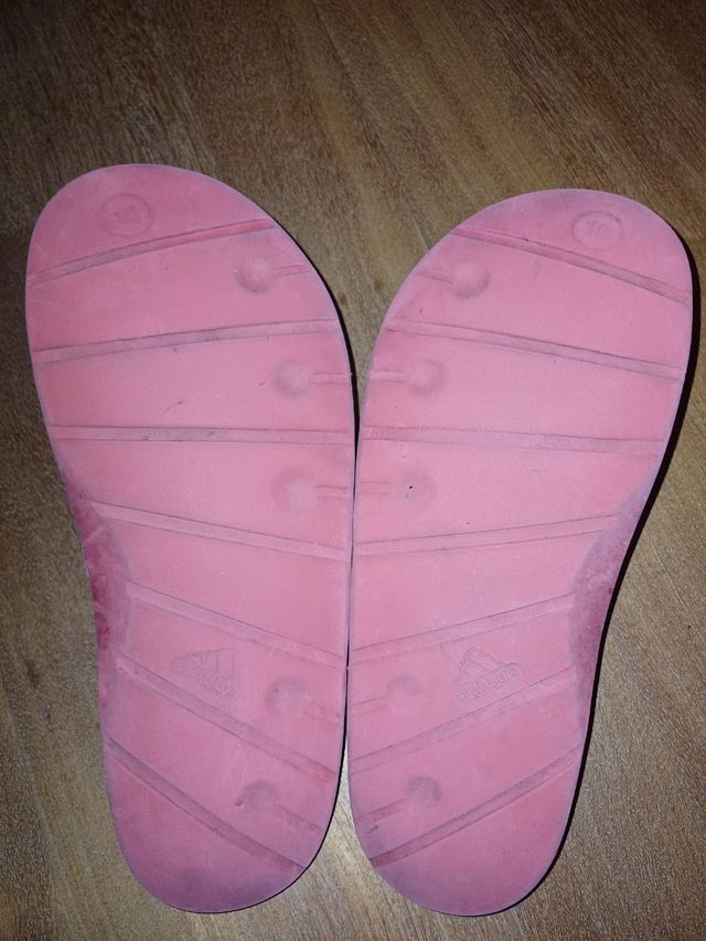 Ciabatte a fascia Adidas rosse