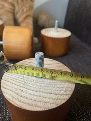 Patas madera sofa cama mueble