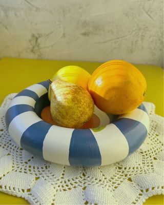 Prato “bolha” laranjas