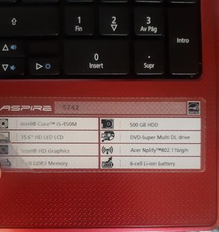 ACER ordenador portátil