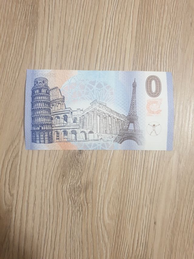zerosouvenir banconota 0 euro BERGAMO