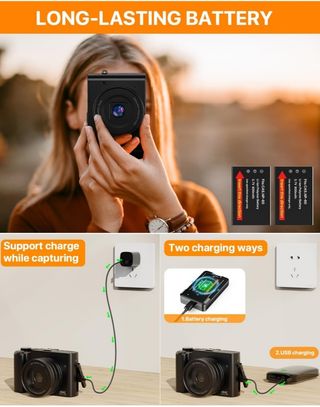 CAMARA FOTOS/VIDEO 4K Ultra HD, QUEDA 1