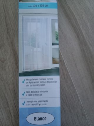 Cortina mosquitera