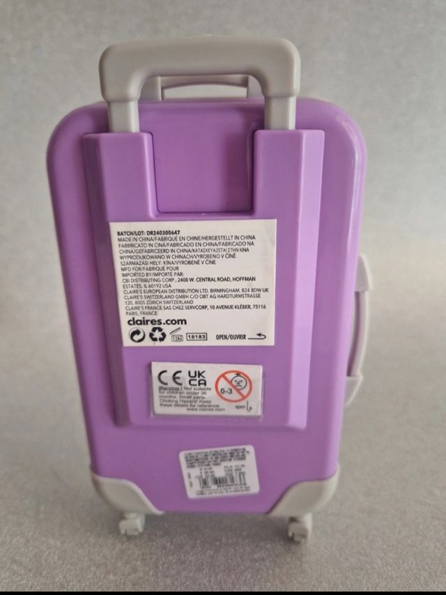 Maletita labiales claire's nuevo