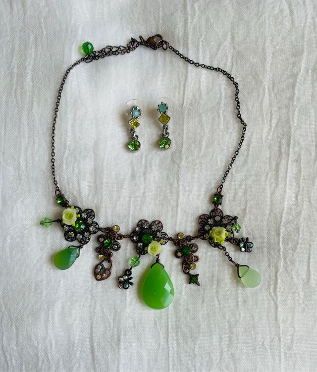 Set colgante y pendientes