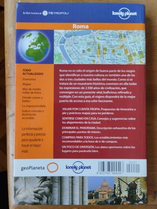 Guia Lonely Planet de Roma
