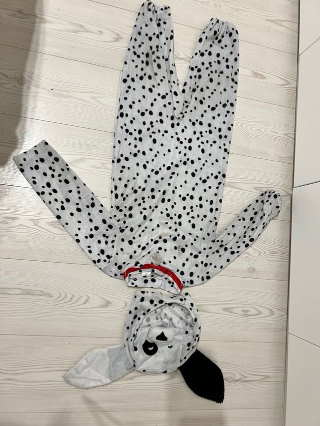Disfraz dalmata y cruella devil