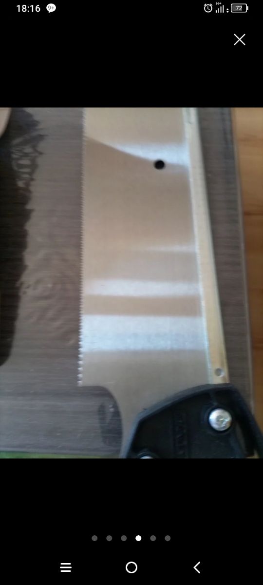 Caja de inglete con sierra de 3500mm