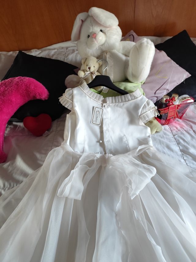 Ocasión !!!Precioso Vestido Nuevo Comu