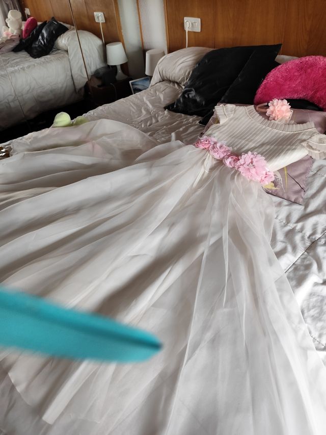 Ocasión !!!Precioso Vestido Nuevo Comu