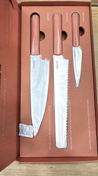 Set di coltelli in acciaio inox Ciarra