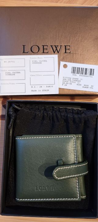 Portafotos Loewe piel 