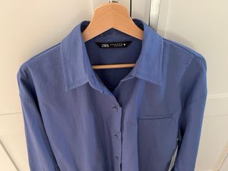 Camisa Oversice tela Gabardina