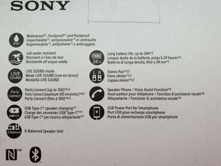 Altavoz SONY SRS-XB43 mas funda