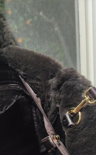 Borsa "peluche" ecologica a spalla