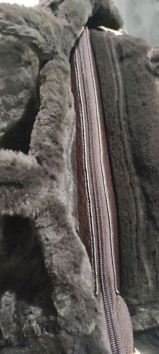 Borsa "peluche" ecologica a spalla