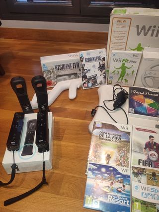 Videoconsola WII edición limitada y juegos