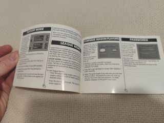Manual de instrucciones Madden 96 sega Game gear 