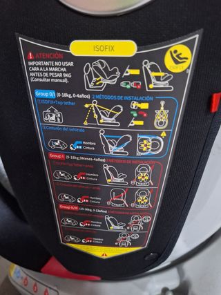 Silla bebé para coche