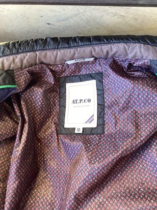 Chaqueta AT.P.CO hombre negra. M