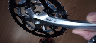 BIELAS SHIMANO XT Y PEDALES DE DX
