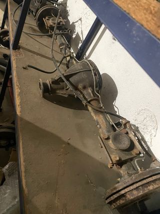 Eje trasero fiat panda