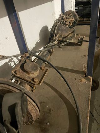 Eje trasero fiat panda