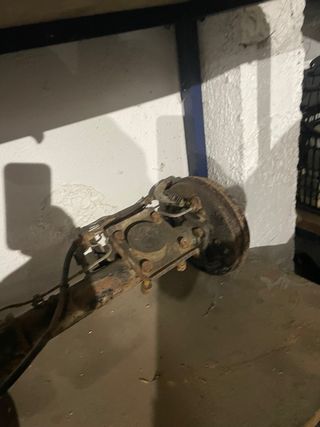 Eje trasero fiat panda
