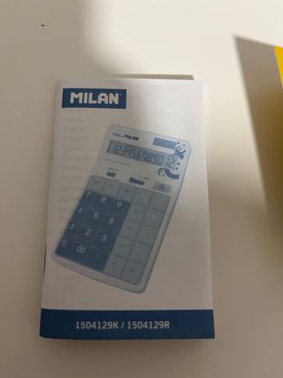 Calculadora electrónica Milan