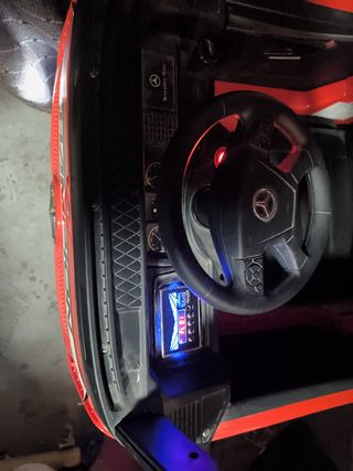 Camión de batería con remolque de juguet