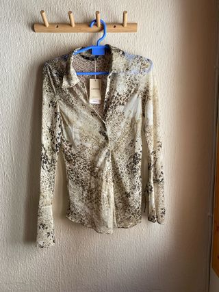 Camisa serpiente mango