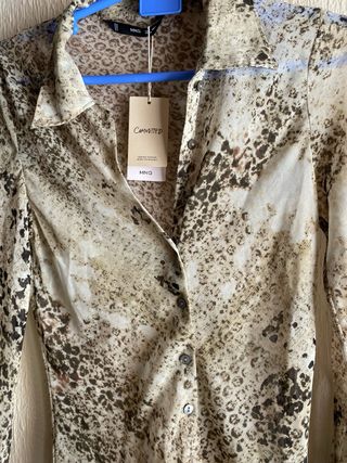 Camisa serpiente mango