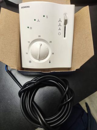 Termostato FANCOIL Siemens RCC30 mas sensor