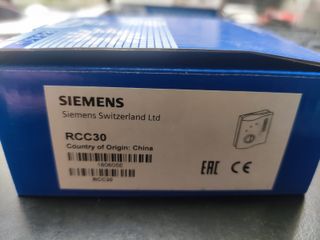 Termostato FANCOIL Siemens RCC30 mas sensor