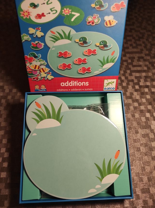 JUEGO EDUCATIVO ADDITTIONS, APRENDE A SUMAR
