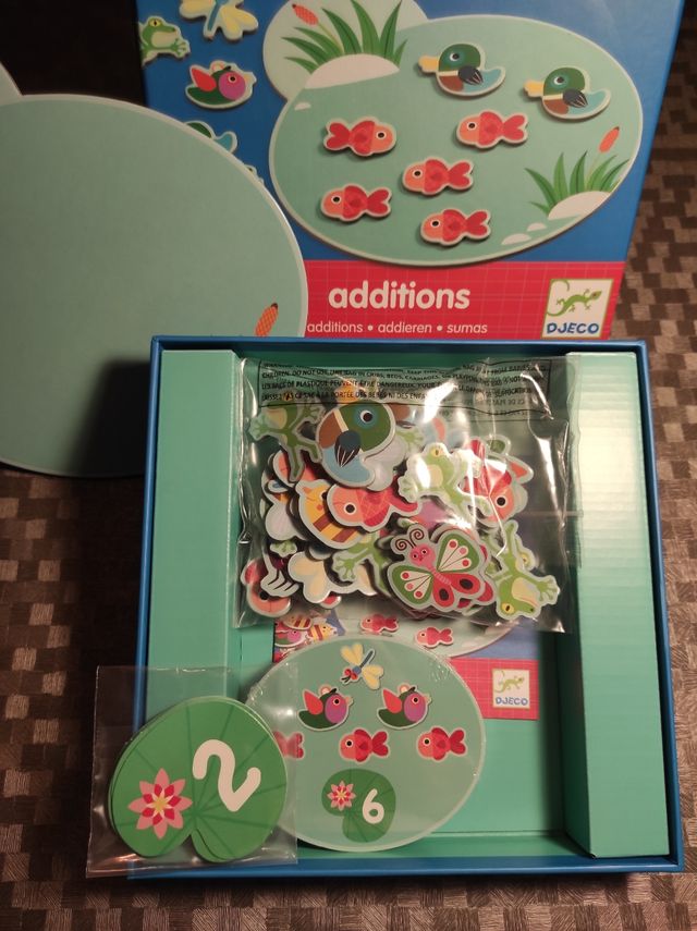 JUEGO EDUCATIVO ADDITTIONS, APRENDE A SUMAR