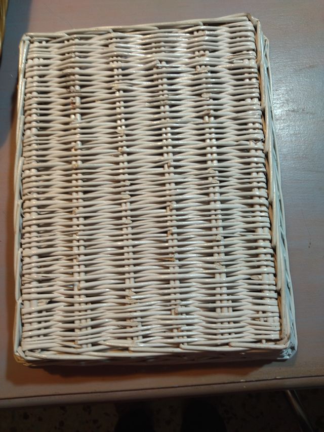 2Canastas de mimbre