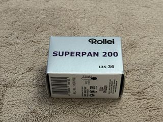 Carrete Rollei Superpan 200 B/N 36 exp.
