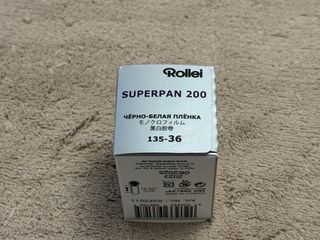 Carrete Rollei Superpan 200 B/N 36 exp.