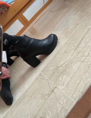 Botines negros