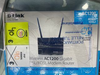 DLink DSL3788 Modem ADSL Router WiFi AC 1200 