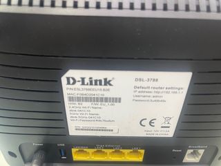 DLink DSL3788 Modem ADSL Router WiFi AC 1200 