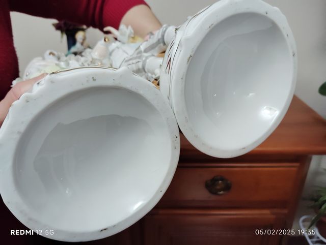 Figuras antiguas de porcelana