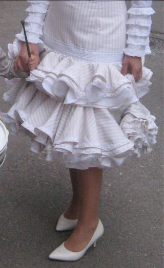 Falda flamenca