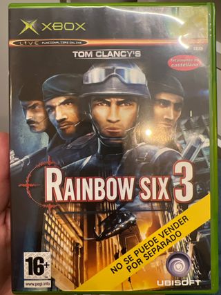 Rainbox six 3 Xbox original vanilla