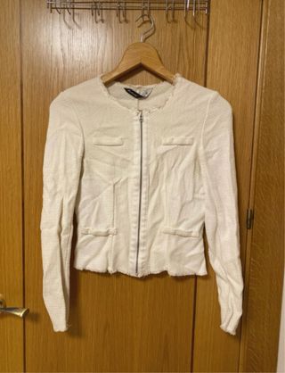 Chaqueta de paño Stradivarius
