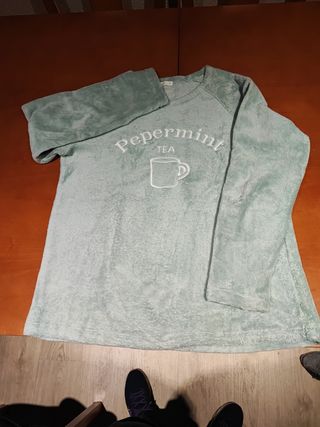 Vestido estilo griego de color verde.