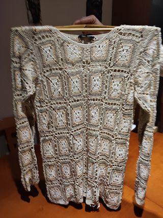 Vestido estilo griego de color verde.