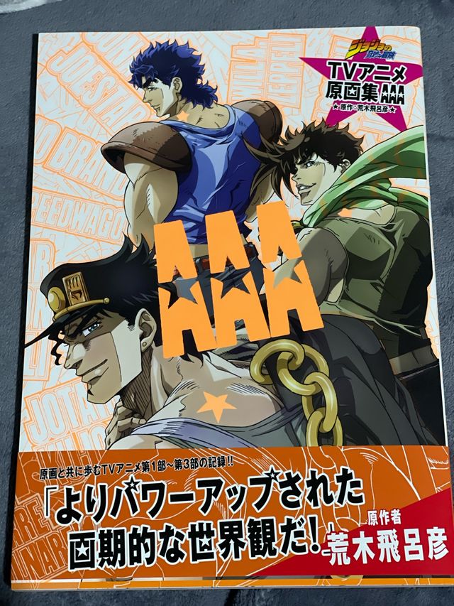 JOJO'S BIZARRE ADVENTURE AAA TV ANIME ARTBOOK V